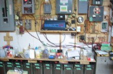 Batteries & Inverter The battery stores up to 24 kilowatts, with a 3 kilowatt inverter.