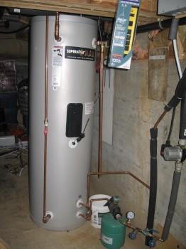 CSA approved hot water tank